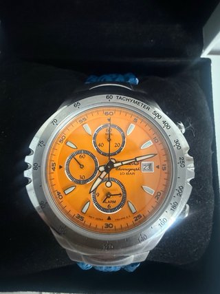 Seiko guijarro machina sportiva 43mALARMA full set