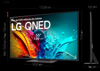 TV LG QNED 55'' 4K