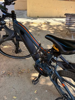 Bicicleta Eléctrica Azul