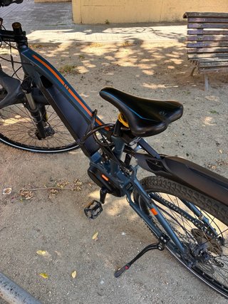 Bicicleta Eléctrica Azul
