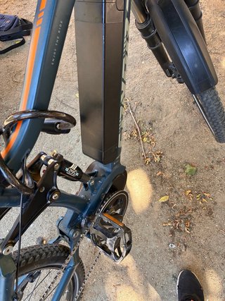 Bicicleta Eléctrica Azul