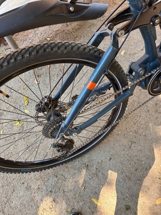 Bicicleta Eléctrica Azul