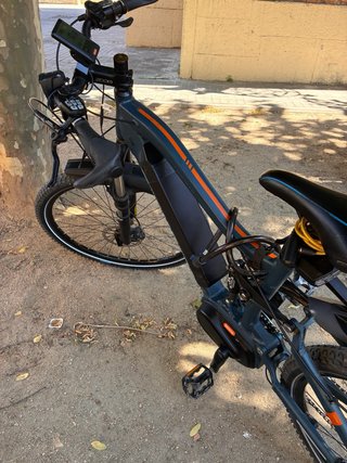 Bicicleta Eléctrica Azul