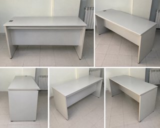 Mesa de oficina gris