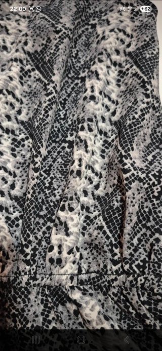 Mono corto estampado animal print