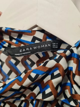 Blusa - camisa Zara Estampado geométrico Talla M