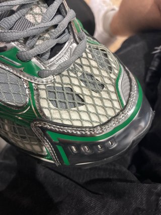 Bottega Veneta Orbit 38 Verde/Plata