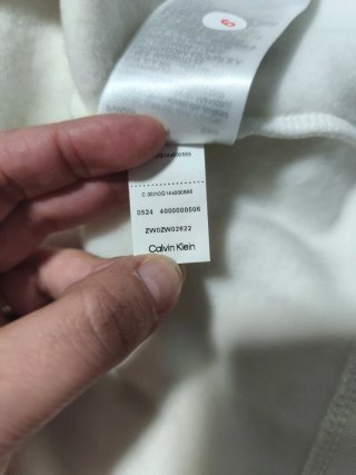 Vestido Sudadera Calvin Klein Jeans Cuello Alto Be