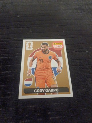 Cromo Extra stiker Cody Gakpo Panini