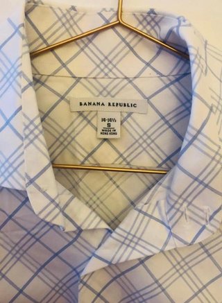 Camisa Banana Republic cuadros hombre