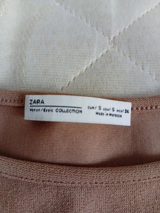 Camiseta Zara manga corta