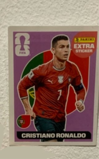 Cromo Cristiano Ronaldo Extra Sticker