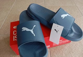 Chanclas Puma Softride Teamcat Talla 44.5 Azul