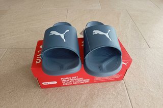 Chanclas Puma Softride Teamcat Talla 44.5 Azul