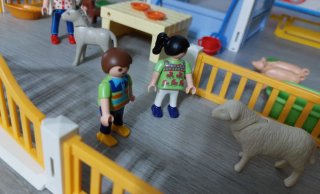 Playmobil enfermería de animales