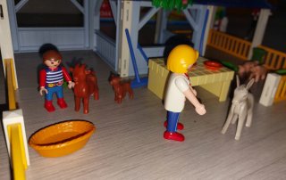 Playmobil enfermería de animales