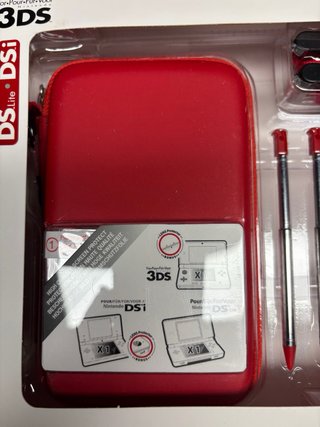 Kit Accessori Nintendo 3DS/DSi/DS Lite Rosso