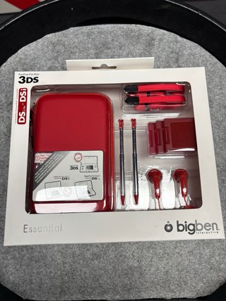 Kit Accessori Nintendo 3DS/DSi/DS Lite Rosso