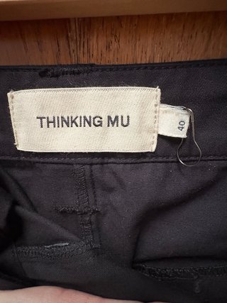 Falda larga Thinking mu negra