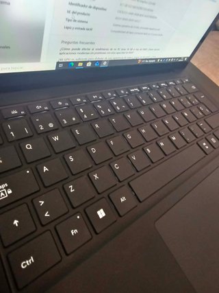 Portátil Surface Laptop 5 i5 12th Gen Negro