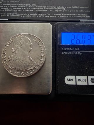 8 Reales Carlos IV 1808 Lima