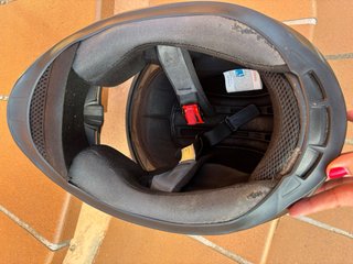 Casco Stromer Negro Gris Verde