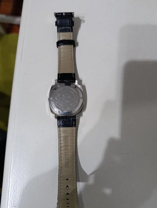 Reloj Seiko Automático Plata y Negro