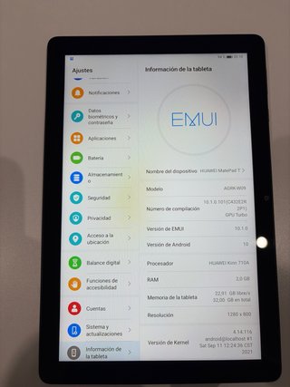 Tablet Huawei MatePad T10 32GB in blu navy
