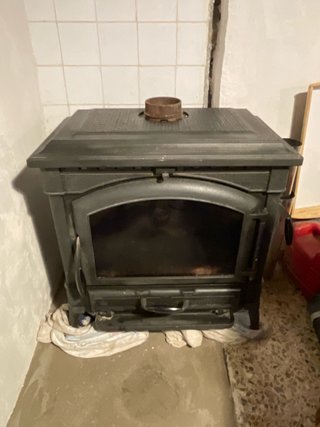 Chimenea de hierro fundido