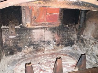 Chimenea de hierro fundido