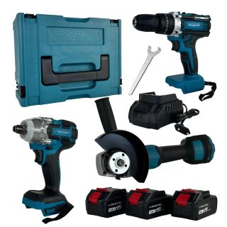 Kit Herramientas Batería 3 en 1, NUEVO