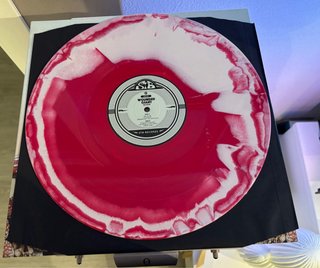 Wounded Giant Vae Victis Vinilo Red & White Marble