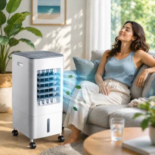 Climatizador Evaporativo 5.5L con Mando 65W