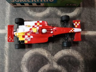 Coche Scalextric F1 Rojo y Blanco