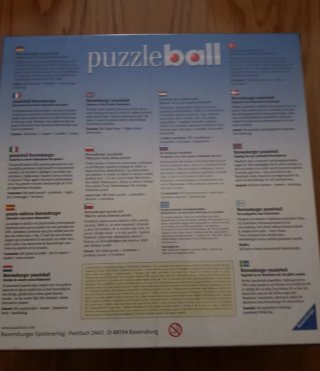 Puzzle 3D Ravensburger 540 piezas Globo
