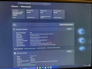 PC Ryzen 5 3400G 16GB SSD M.2 WiFi 6