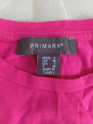 Camiseta Primark rosa