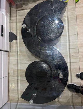 Mesa de centro cristal