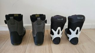 Botas Snowboard Vans Aura Pro Negro/Dorado