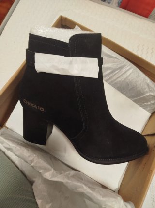 Botines Chika10 Negros Talla 41