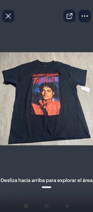 Camiseta Michael Jackson This Is It Negra
