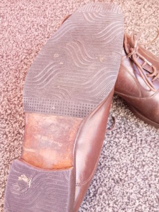 Scarpe stringate Vestil in pelle marrone 43,5