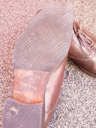 Scarpe stringate Vestil in pelle marrone 43,5