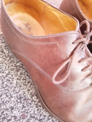 Scarpe stringate Vestil in pelle marrone 43,5