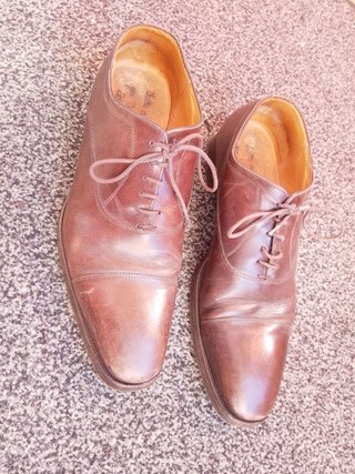 Scarpe stringate Vestil in pelle marrone 43,5