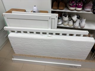 Cuna Ikea Sundvik + Colchón Muelles