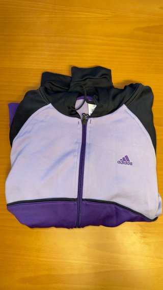 Sudadera Adidas Morado y Negro