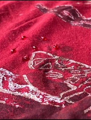 Camiseta Roja de mujer Talla XL