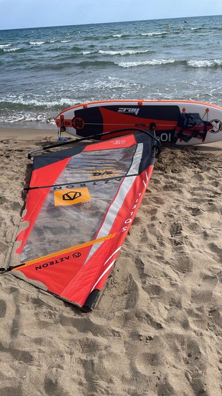 Equipo completo windsurf desmontable hinchable
