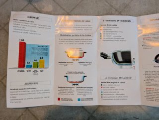 Pentola Ballarini antiaderente + colapasta – NUOVA